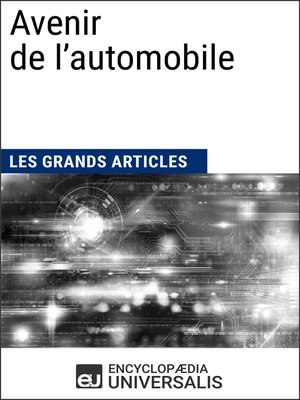 cover image of Avenir de l'automobile